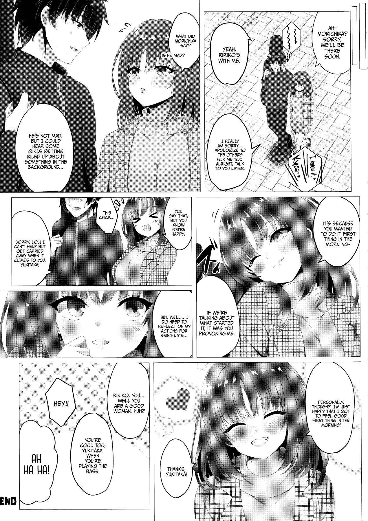 Hentai Manga Comic-Early Morning Sex With Ririko-chan-Read-16